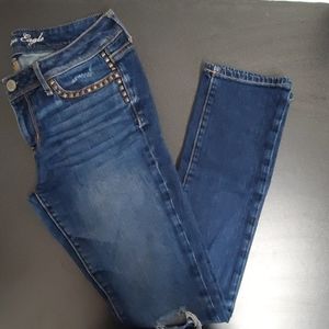 American Eagle Slouchy Skinny Jeans Size 4
